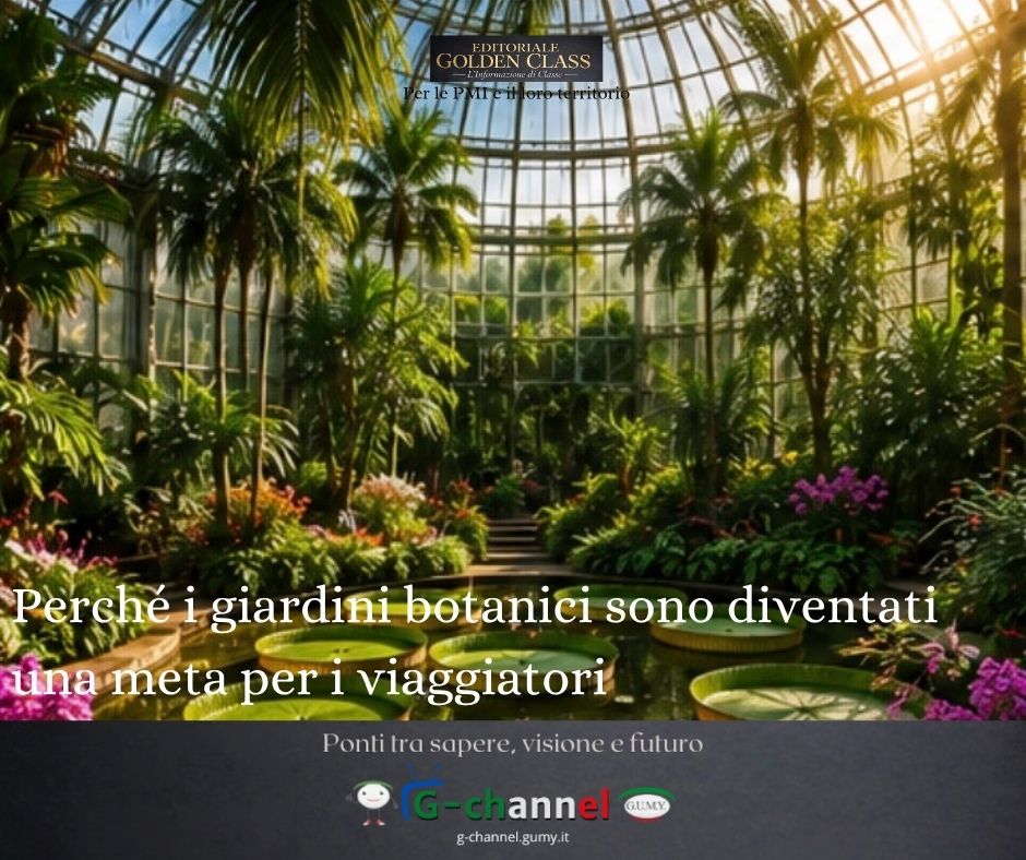 Perché i giardini botanici sono diventati una meta per i viaggiatori